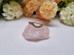 9ct Yellow Gold Channel Set Ring TW409627