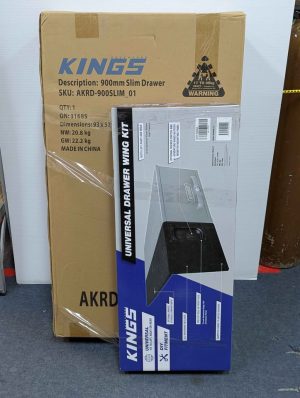 Sealed Kings 900mm Slim Drawer & Universal Drawer Wing Kit - BP414432
