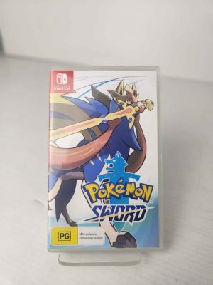 NINTENDO SWITCH GAME (POKEMON SWORD) IN CASE #GN415886