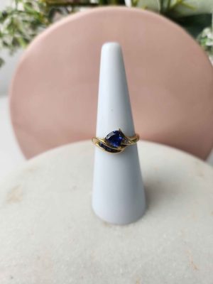 9CT YELLOW GOLD RING #GN416616