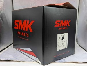SMK Stellar Full Face Motorbike Helmet (2XL) - BP418028