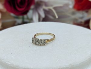 Ladies 9CT Yellow Gold Diamond Ring (2.7gms)*REDUCED* - BP293261