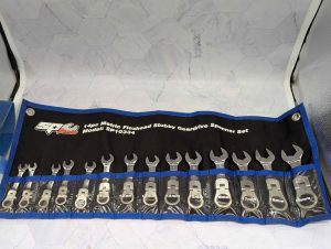 SPTools 14 Pce Metric Flexhead Stubby Geardrive Spanner Set (SP10334) - BP414792