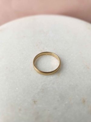 9CT YELLOW GOLD WEDDER RING #GN416782