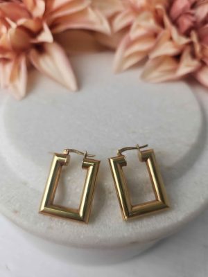 9CT YELLOW GOLD EARRINGS #GN417605
