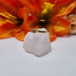 18ct Yellow Gold Solitaire Ring TW413121