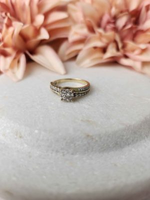 9CT YELLOW GOLD RING #GN416784