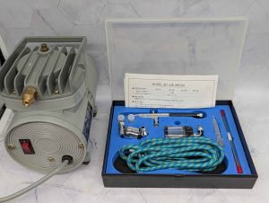 Unbranded Model BD Air Brush Kit w/ Compressor - BP418629