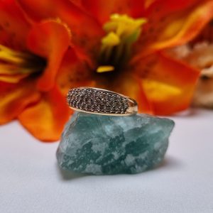 9ct Yellow Gold Cluster Band TW409956