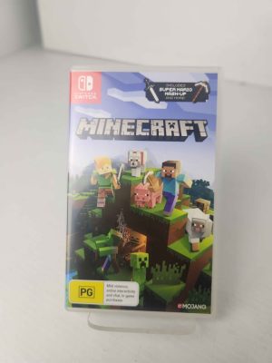 NINTENDO SWITCH GAME (MINECRAFT) IN CASE #GN415890