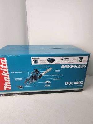 MAKITA 18V BRUSHLESS CHAINSAW IN BOX #GN390289
