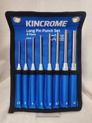 Kincrome Long Pin Punch Set 8 Piece K9470 - IP409546