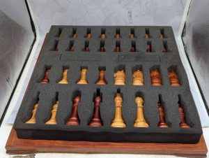 Unbranded Lacquered Wood Chess Set - BP419084