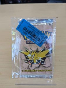 POKEMON TRADING CARD GAME FOSSIL BOOSTER PACK - HEAVY! 21.50GMS - SEALED