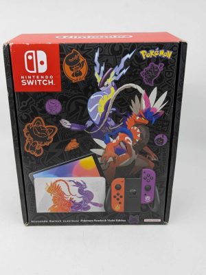 Nintendo OLED Switch Pokemon Scarlet & Violet Edition Console - BL419750