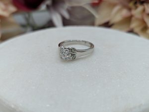 Valuated Ladies Platinum Diamond Ring (7.45gms) - BP404745