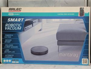 Arlec Mantaray Smart Robotic Vacuum - BP421410