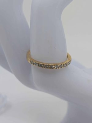 Ladies 18ct Gold Single Scallop Ring - BL329719