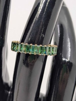 Swarovski Gold Plated Eternity French Pavé Ring - BL415053-5