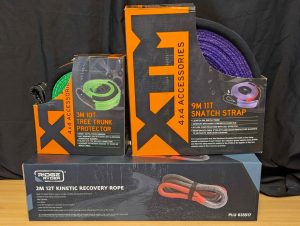 XTM & Ridge Ryder Tree Trunk Protector, Snatch Strap & Kinetic Recovery Rope - BP418411