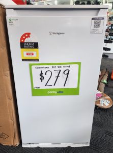 Westinghouse 93LT Bar Fridge White Pickup Only - IP403258