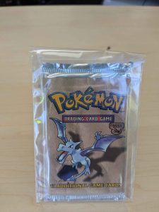 POKEMON TRADING CARD GAME FOSSIL COLLECTION BOOSTER PACK - HEAVY! 22.86GMS - SEALED!