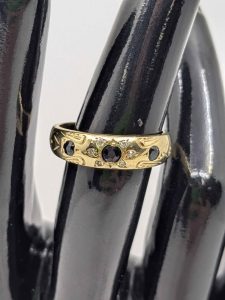 Ladies 9ct Yellow Gold Dress Ring - BL408598