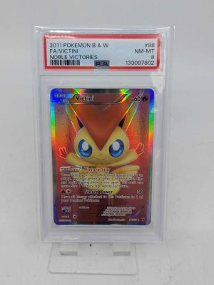 PSA Graded Victini Pokemon Card - BL428106