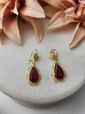 20ct Yellow gold Earrings #GN350127