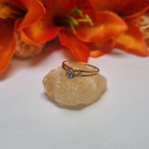 18ct Yellow Gold Solitaire Ring TW394552