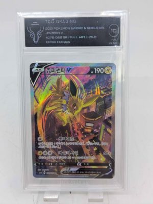 Graded Jolteon V Korean Pokemon Card - BL425573-8