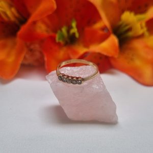 18ct Yellow Gold Bezel Set Band TW419842