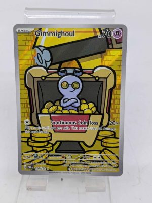 Gimmighoul Full Art Pokemon Card - BL407898-81