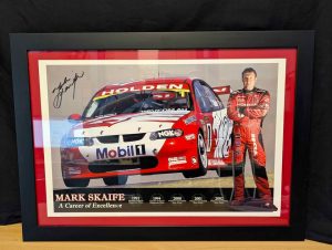 Mark Skaife "A Career of Excellence" Signed Framed Memorabilia - BP423914