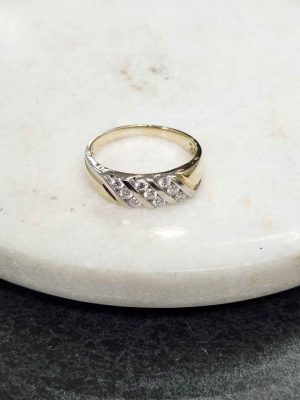 YELLOW GOLD LGD RING #GN386384