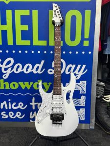 Ibanez JEMJR Steve Vai signed electric guitar #GN426338