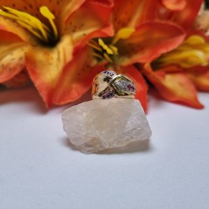 18ct Yellow Gold Red Stone Ring TW422446