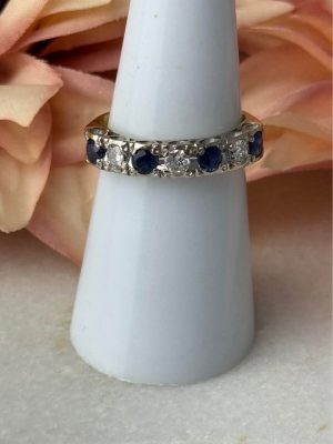 18ct yellow gold diamond ring #GN419809