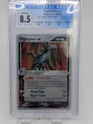 Graded Mightyena EX Pokemon Card - BL428107