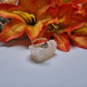 18ct Yellow Gold Solitaire Ring TW423960