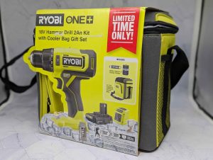 Ryobi 18V Hammer Drill 2Ah Kit w/ Cooler Bag - BP427231