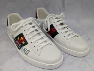 Gucci Web Ace Luxury Leather Sneakers (Size 10.5 US) - BP418391