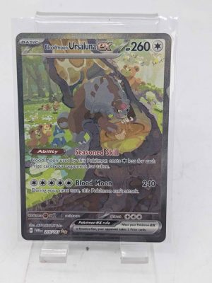 Bloodmoom Ursaluna EX Pokemon Card - BL408605