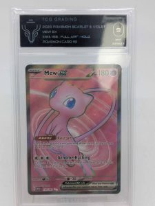 Graded Mew EX 193/165 Pokemon Card - BL425573