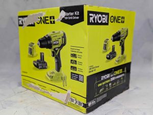 Sealed Ryobi 18V Drill Driver 2.0Ah Starter Kit (R18DD22) - BP427232