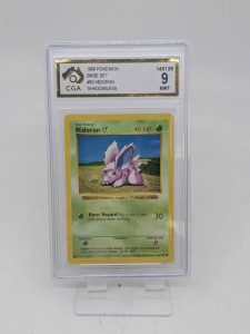 Graded Base Set Nidoran Pokemon Card - BL405930