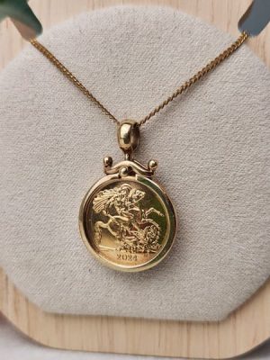 22ct Half SOVEREIGN