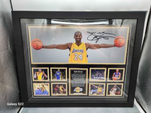 Kobe Bryant Framed Limited Edition Memorabilia (396/500) - BP432915