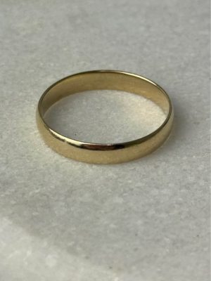 9ct yellow gold wedder ring #GN432356