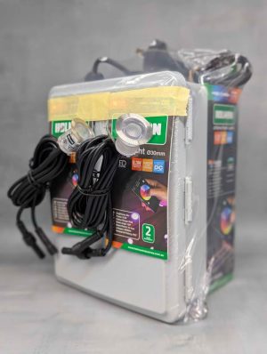 Sealed Holman 8 Pce 30mm RGB Deck Lights - BP420551
